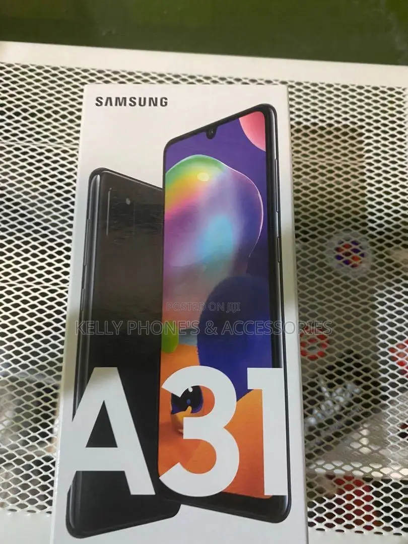 New Samsung Galaxy A31 64 GB Black