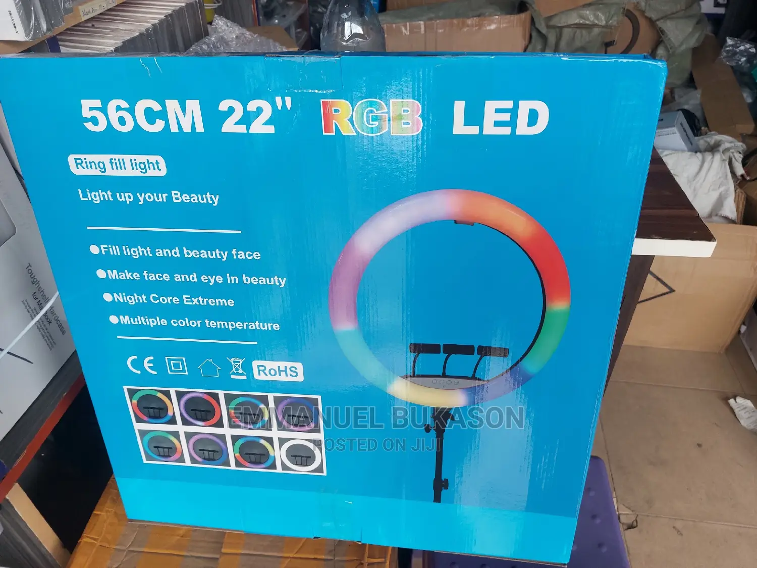 22inches RGB Multi Coloured Ringlight