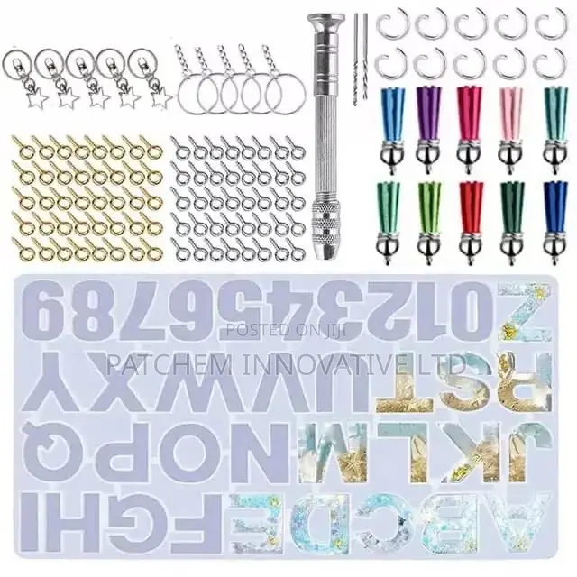 Epoxy Resin Alphabet Molds