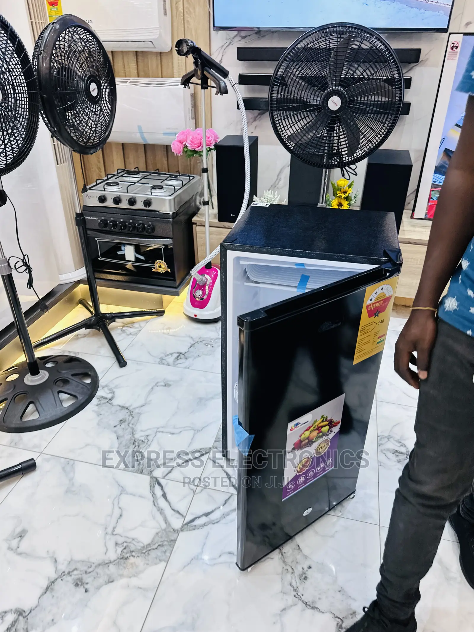 Authentic New Sleek Rainbow Single Door Fridge
