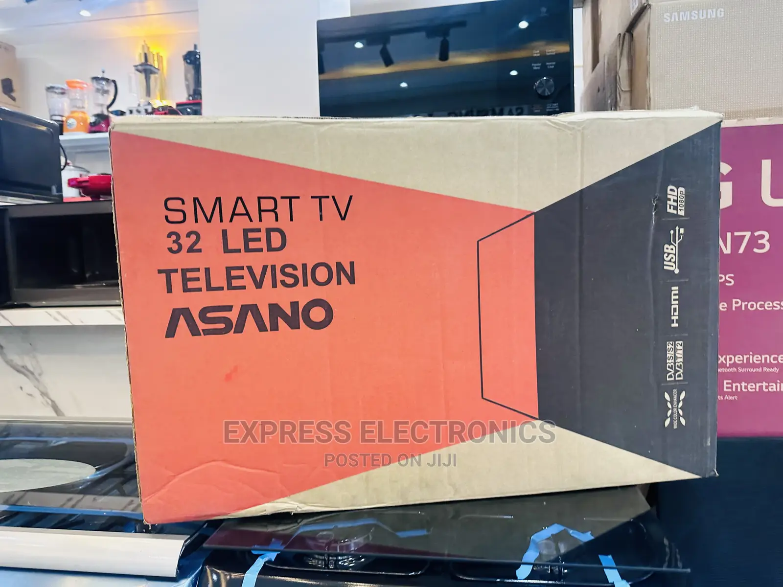 Call and Order for Smart Android Sleek Asano 32” Tv