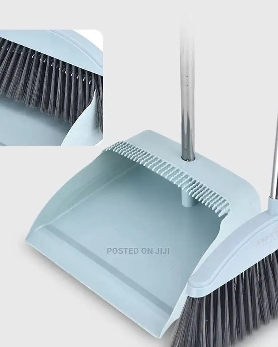 Household Cleaning Broom And Dustpan