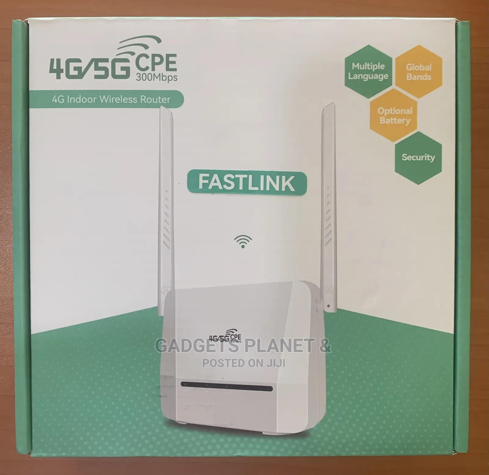 CPE 4G / 5G Universal Rechargeable Indoor Wireless Router