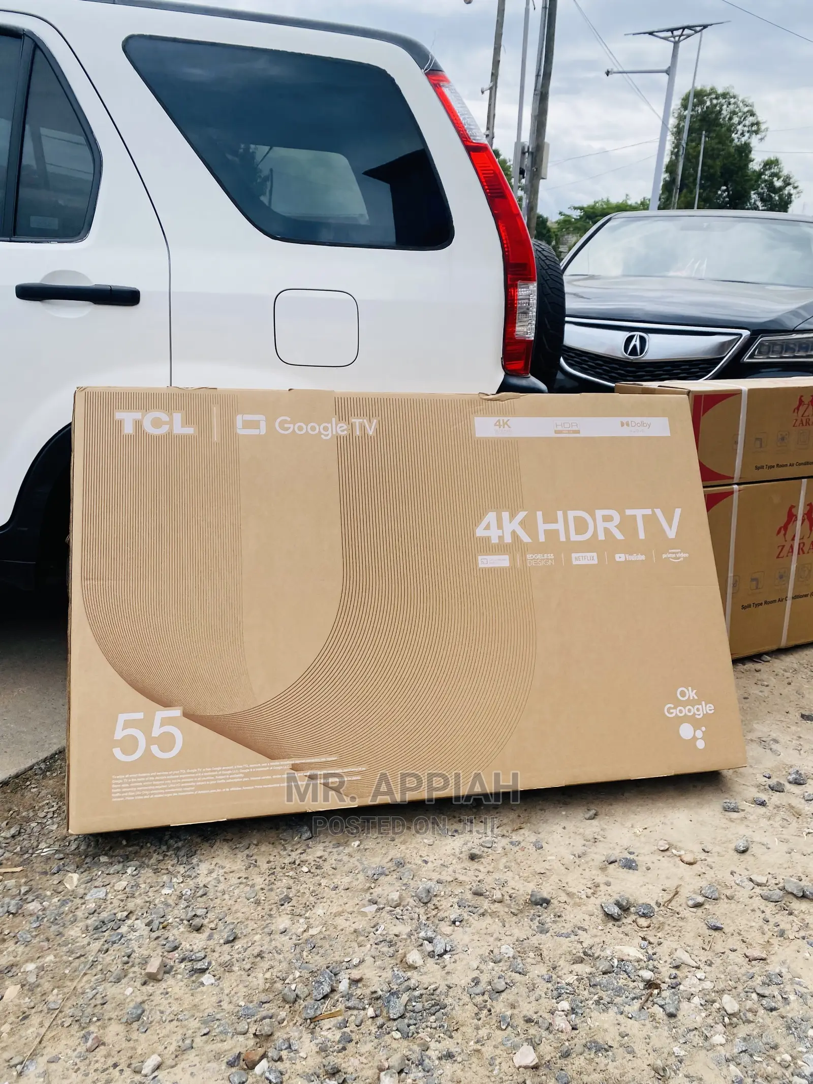 Newly in Stock TCL HDR Tv With Google Assistant(55P635)