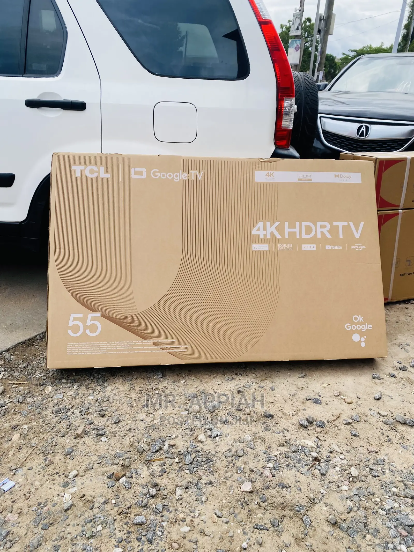 Newly in Stock TCL HDR Tv With Google Assistant(55P635)