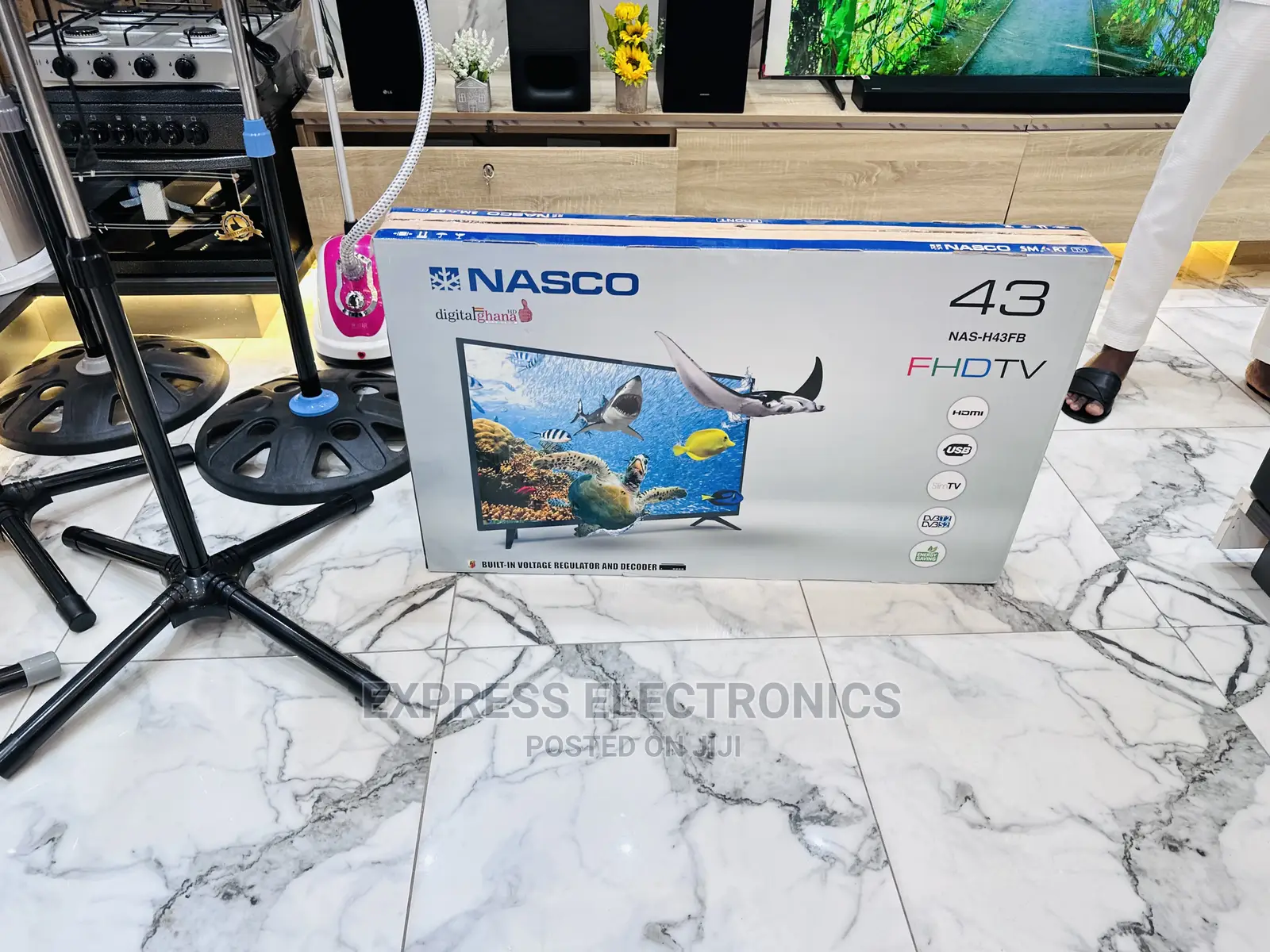 Perfect  Slim Nasco Tv FHD NAS-H43FB Digital