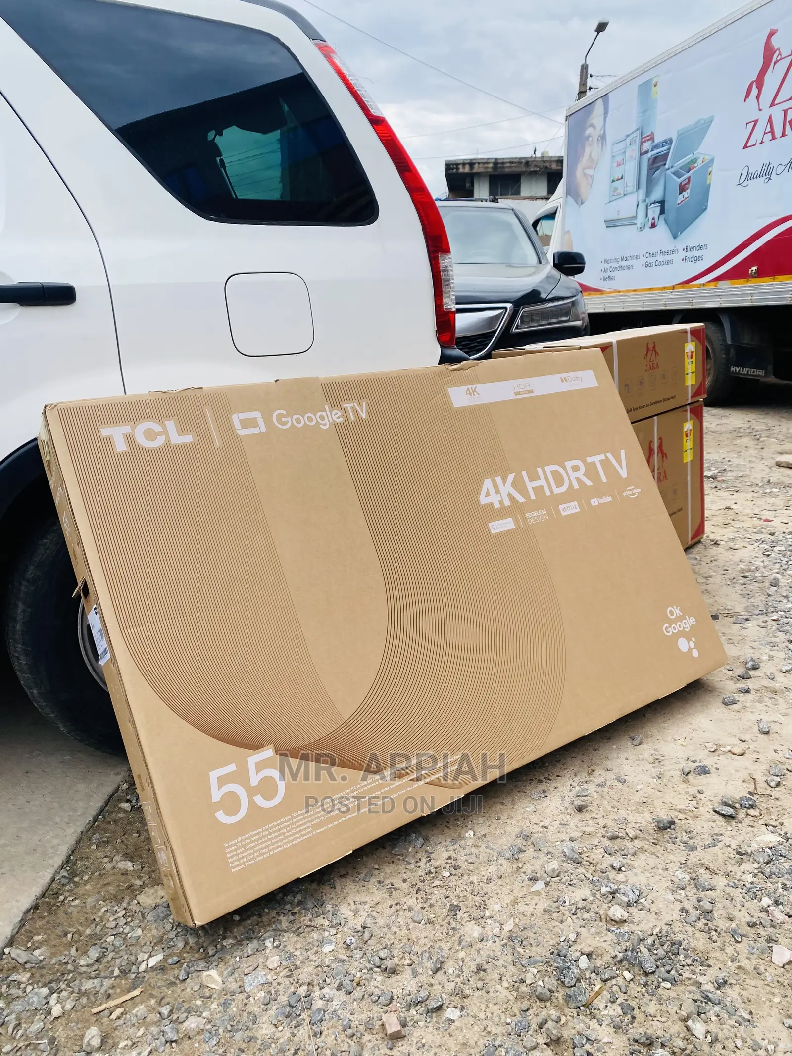 55P635,High Efficiency 55inch TCL Smart Ledt Tv+Dolby Audio