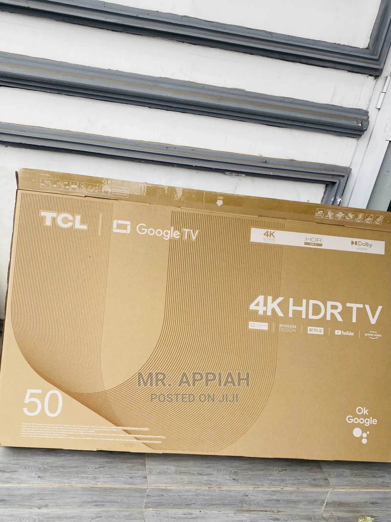 Eco-Friendly(50P635)TCL HDR Smart Tv With Google Assistant
