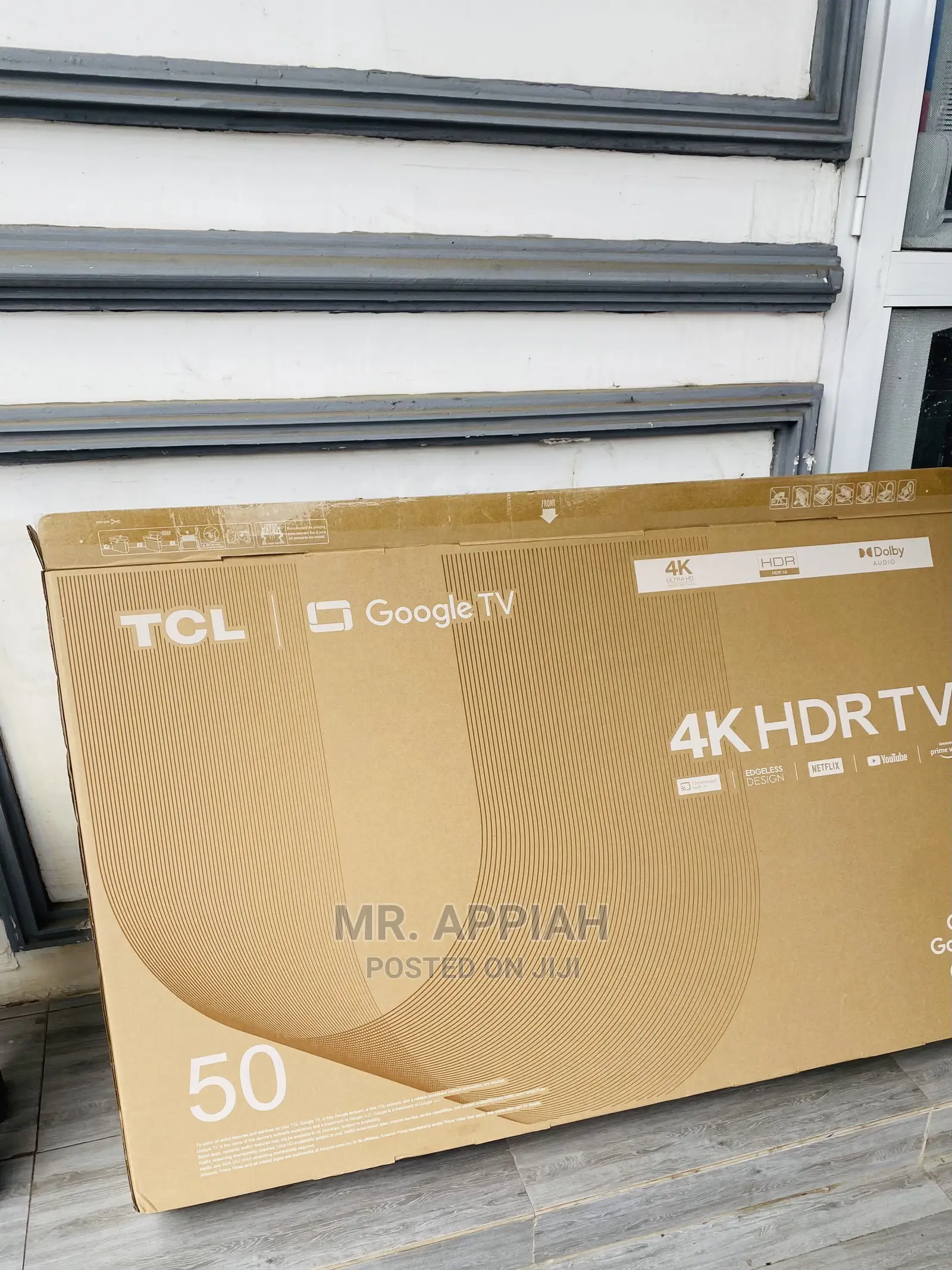 Eco-Friendly(50P635)TCL HDR Smart Tv With Google Assistant