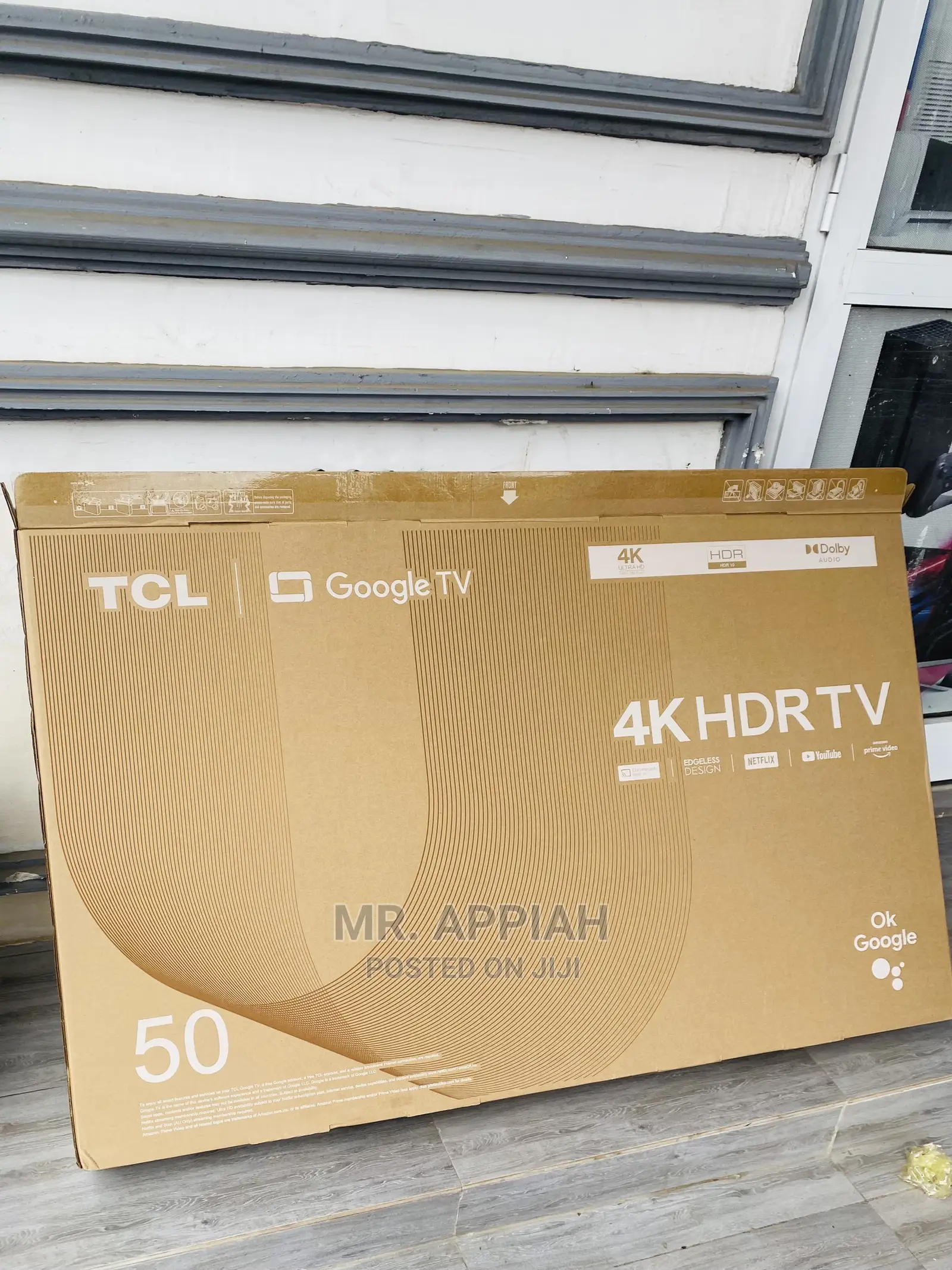 Effective Reliable TCL 50” HDR Google Assistant Smart LEDTv