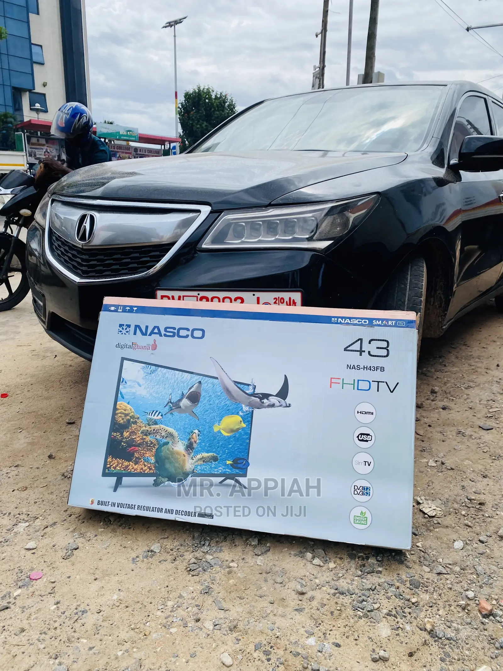 Newly in Stock Nasco 43 Inch(Nas-H34fb)Digital Satelite Tv