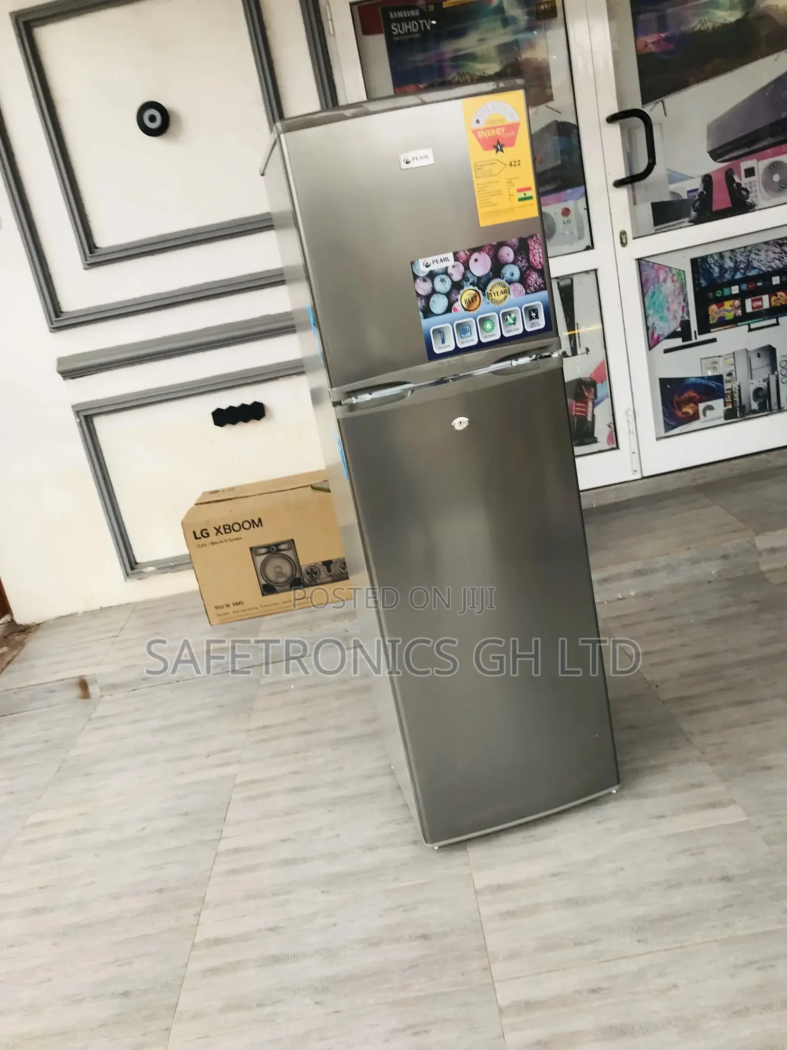 116liters PF-270 Doubledoor Fridge Pearl Topfreezer