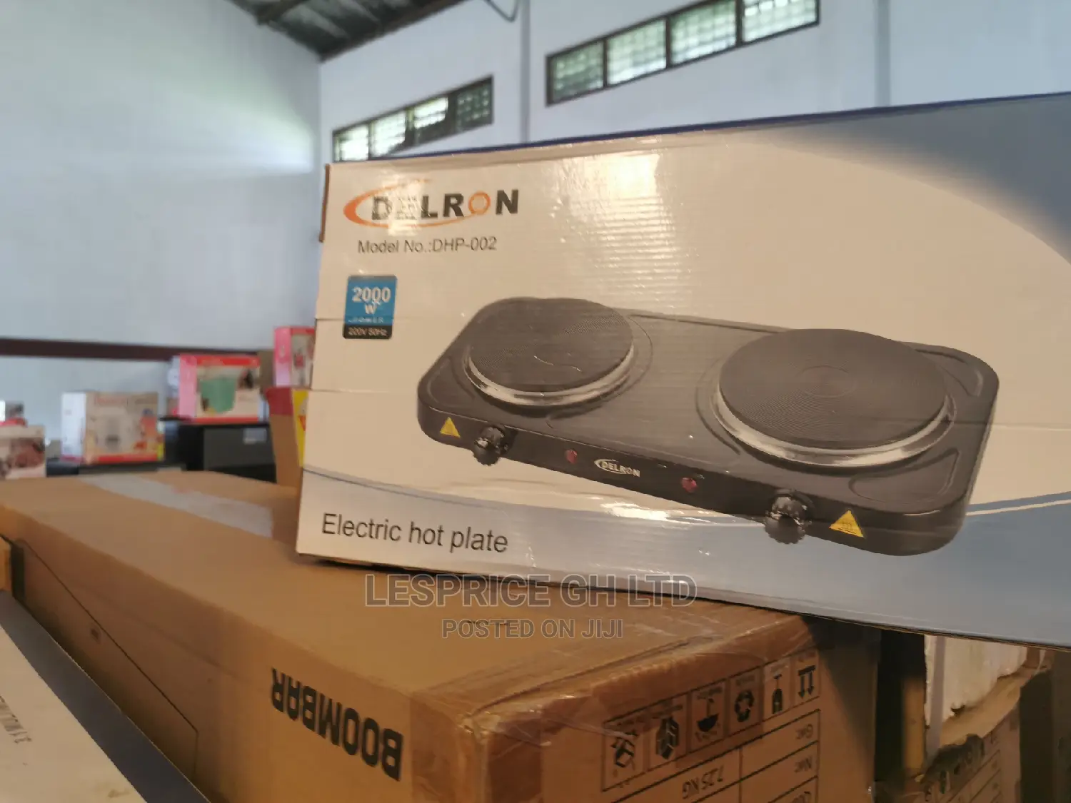Delron DHP- 2 Burner Hot Plate – 2000W