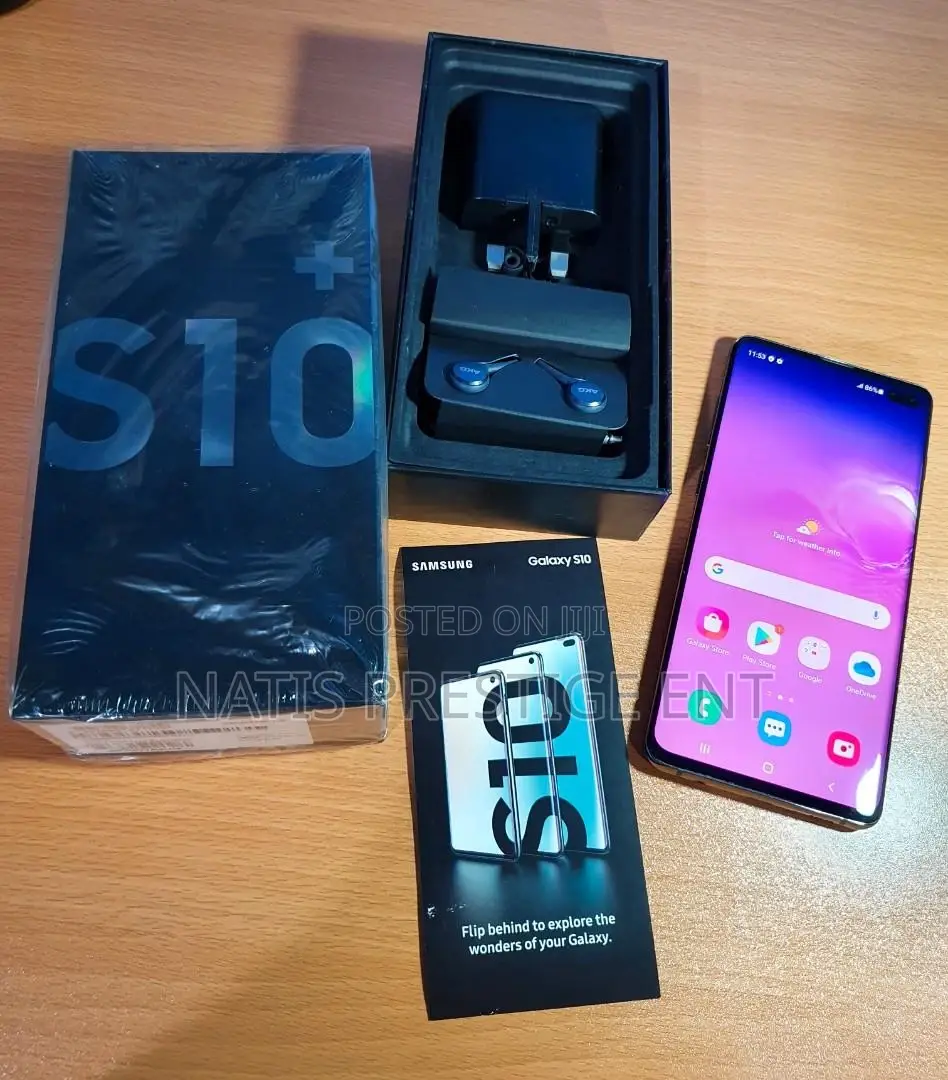 New Samsung Galaxy S10 128 GB Black
