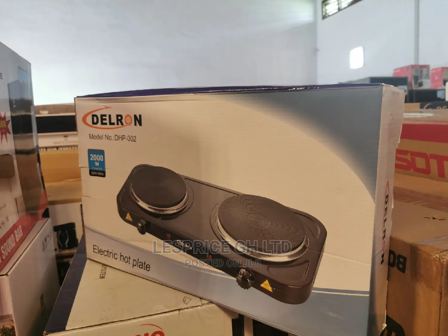 Delron DHP- 2 Burner Hot Plate – 2000W