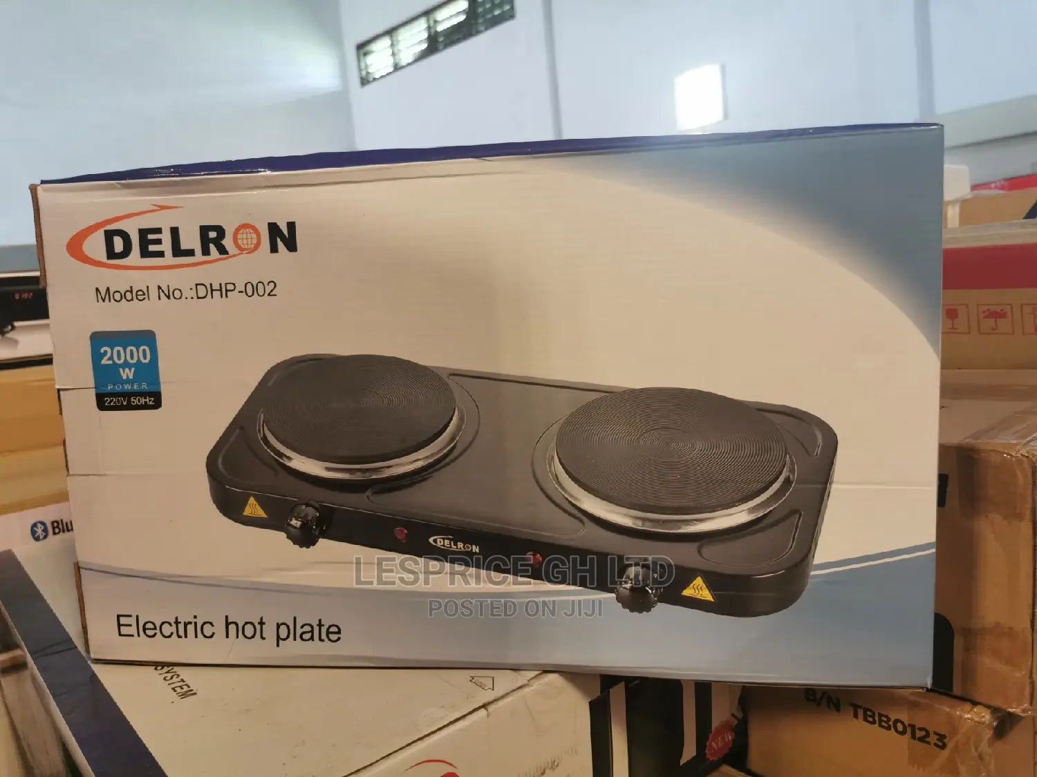 Delron DHP- 2 Burner Hot Plate – 2000W