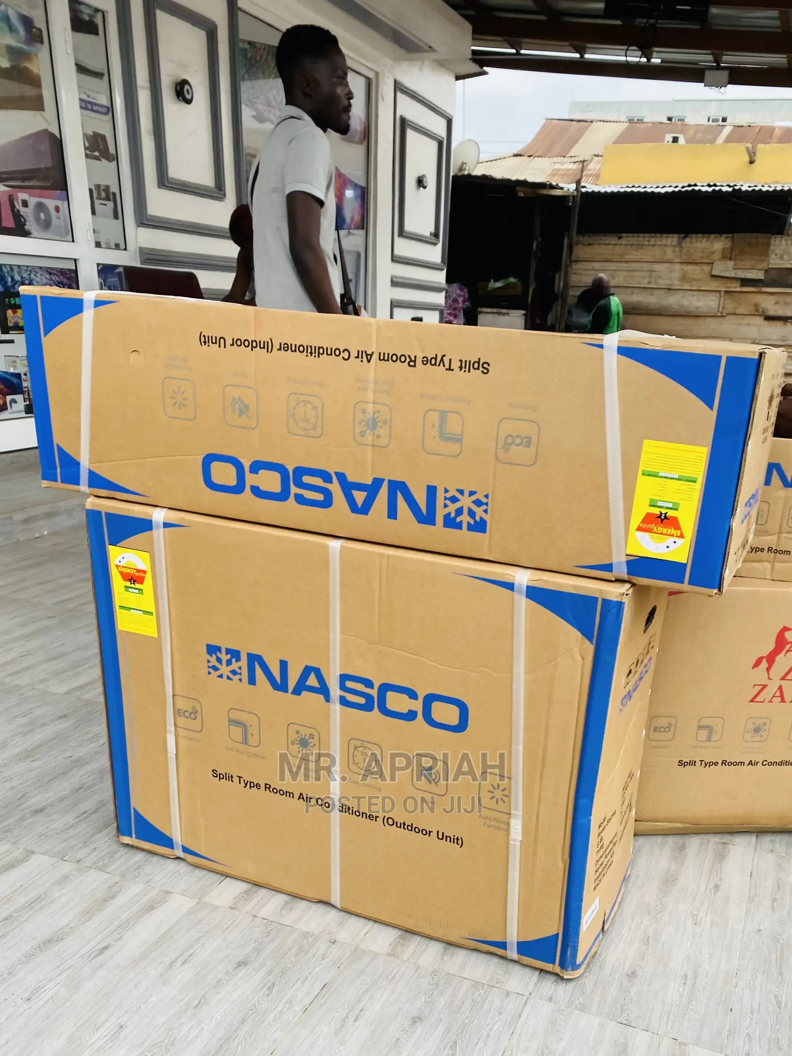Nasco 2.5hp Ac Cools Faster,Farther Wider at the Same Time