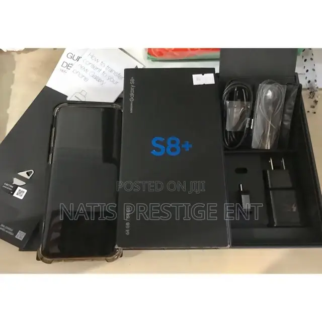 New Samsung Galaxy S8 Plus 128 GB Black