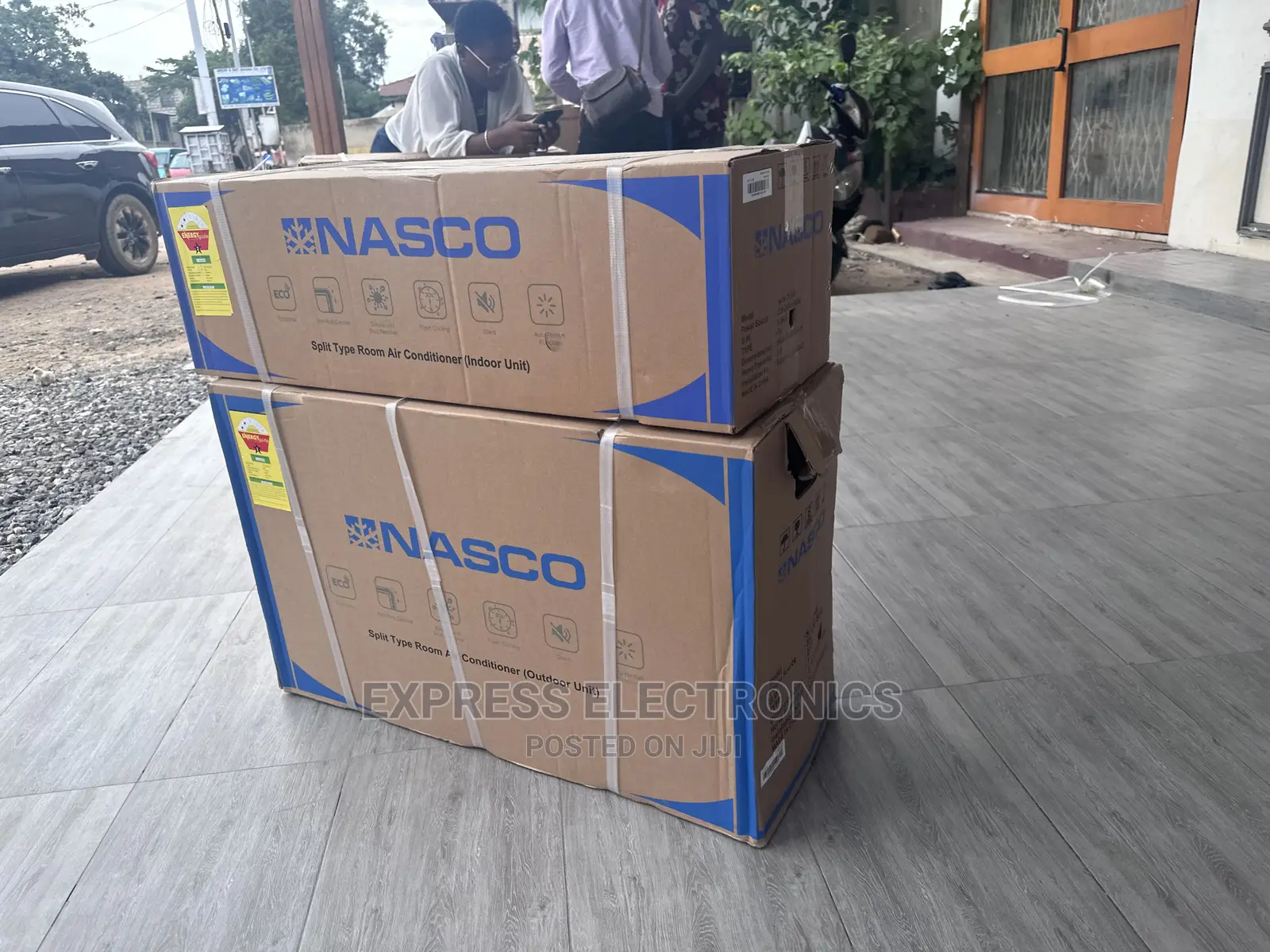 Rapid Cooling R410 Gas Nasco 2.0hp Split White AC