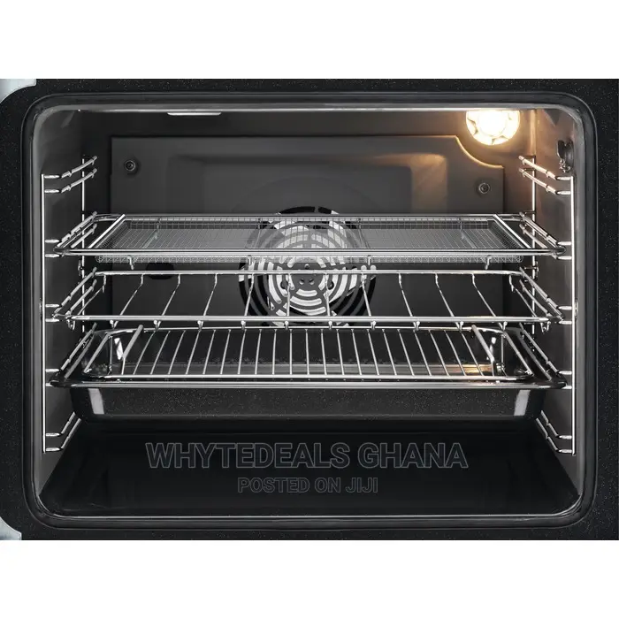 Zanussi 4_hot Plate Electric Cooker| Oven|Grill|Energy Save|Stainless
