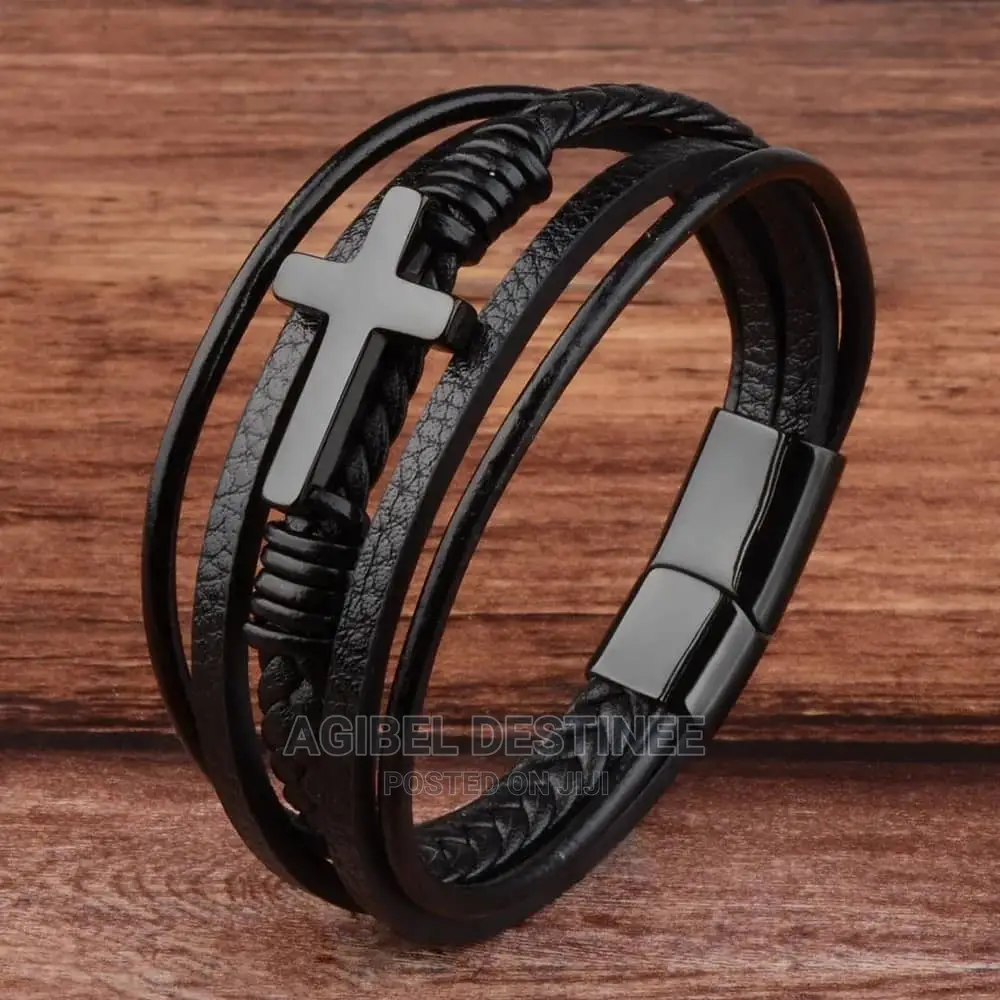 Classic Design Cross Bracelets for Men