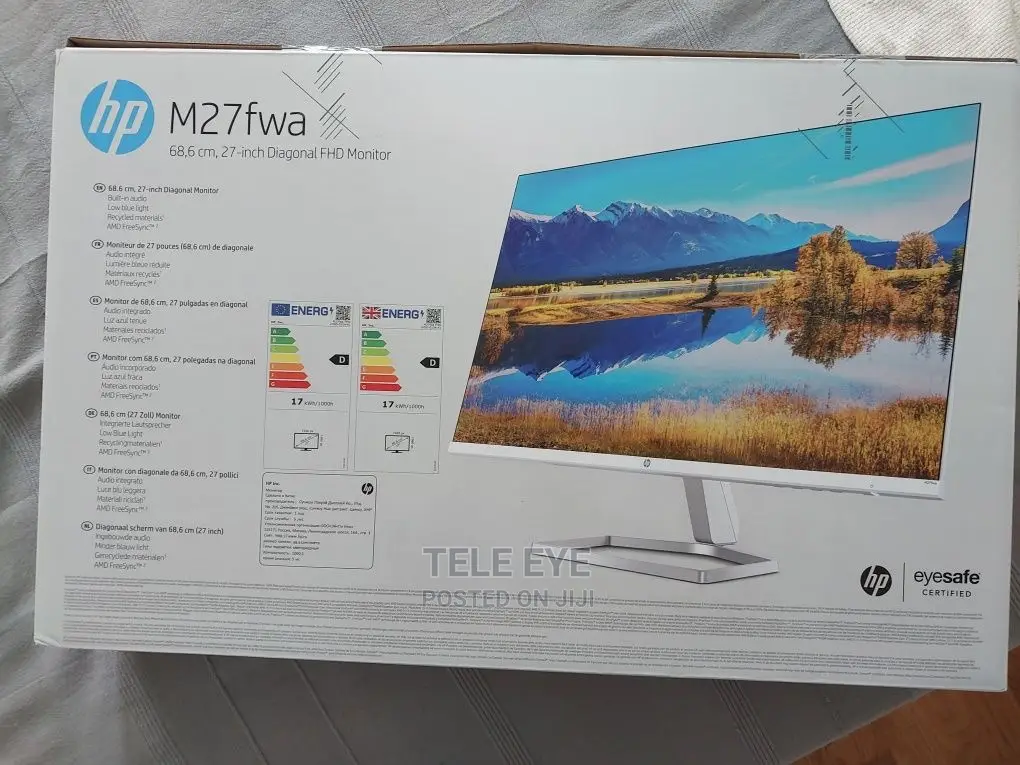 HP M27fwa Display Monitor