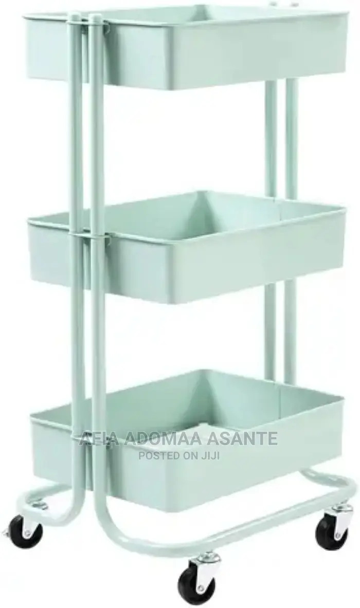 3 Teir Trolley Metal Kitchen Trolley/Rack