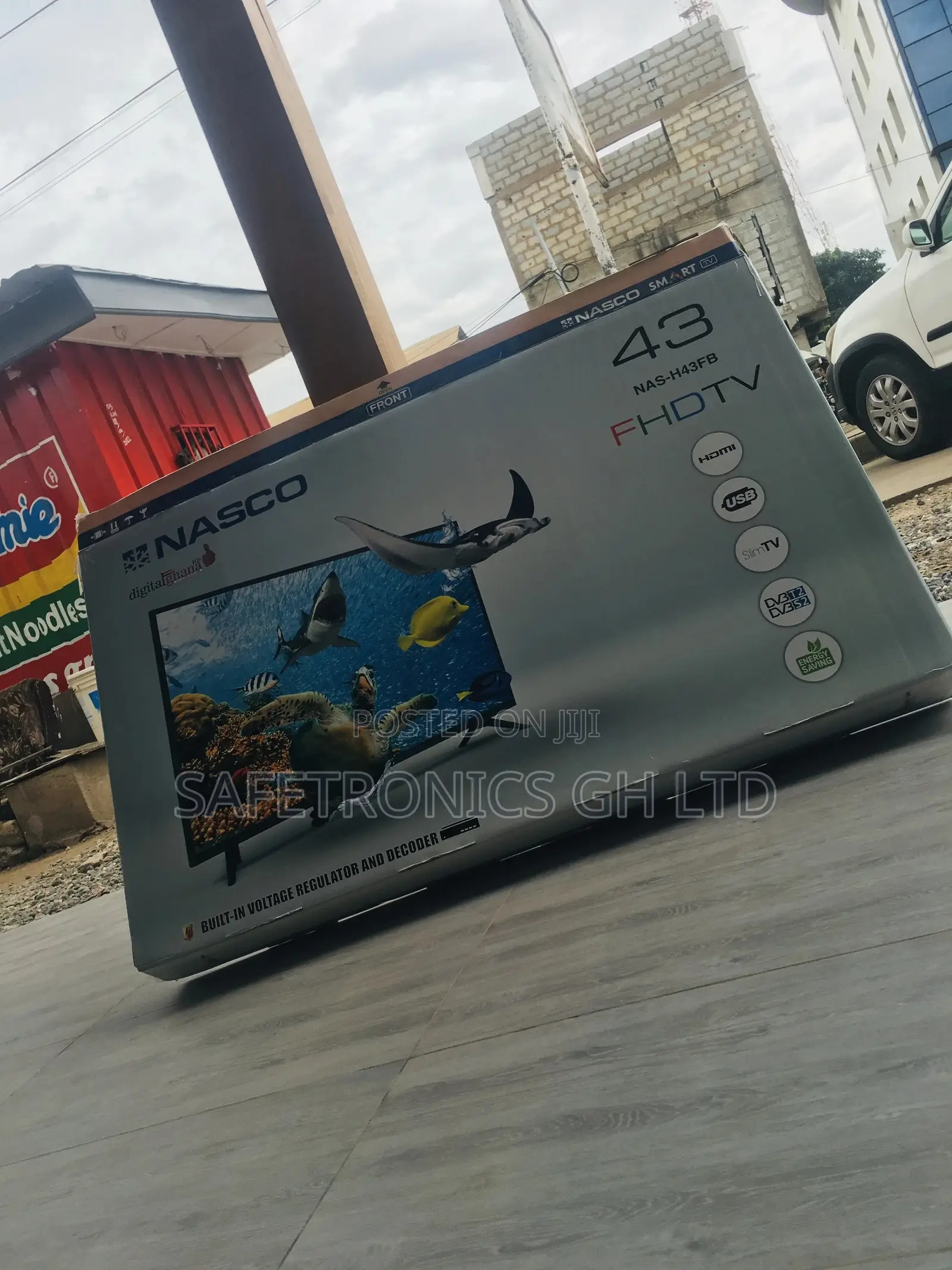  Digital Nas-H43fb Glossy LED 43 Inches Nasco Tv