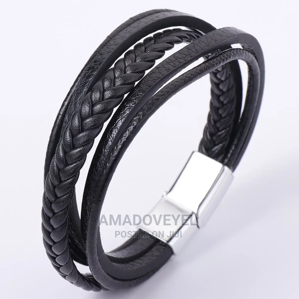 Hand Woven Multi Layer Men's Bracelet