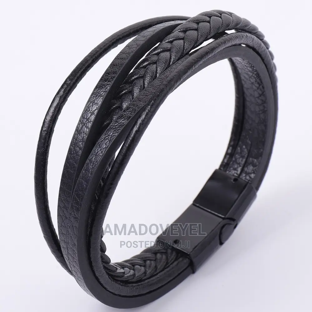 Hand Woven Multi Layer Men's Bracelet