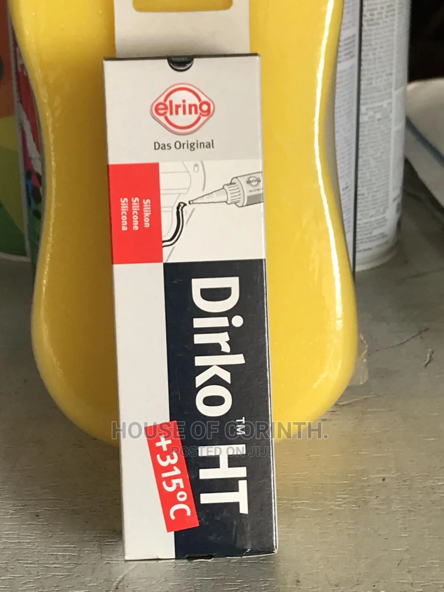 Silicone Sealant - Dirko HT. High Temp Tolerance. ELRING UK.