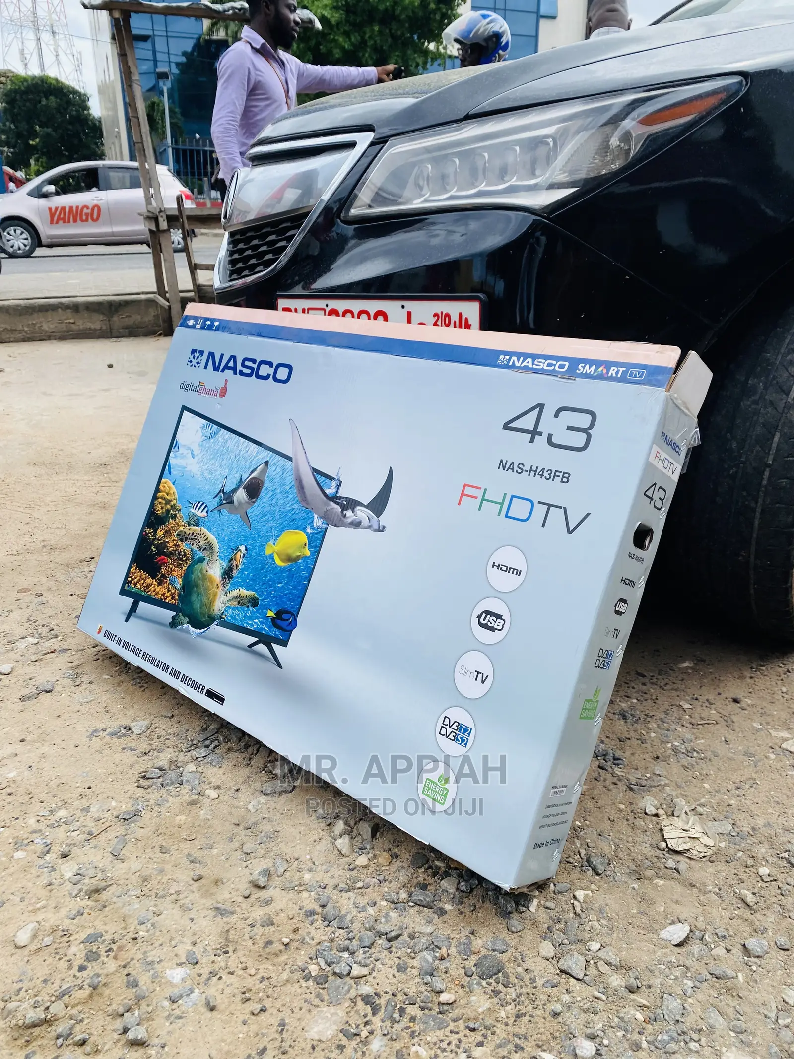 Shop Affordable Nasco Nas-H43fb 43” FHD Digital Satelite Tv