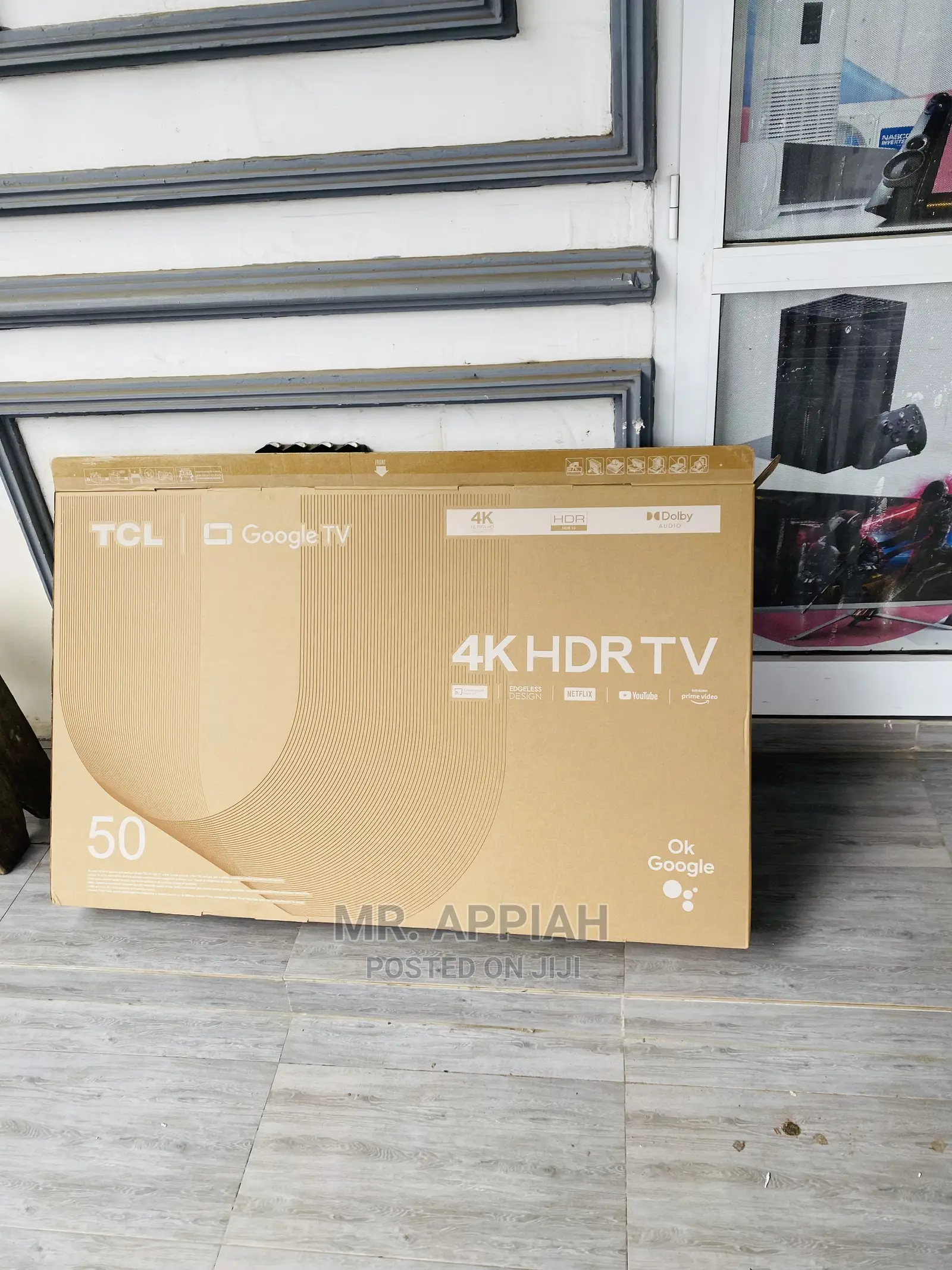 Brand  New TCL Smart Hd Android LED (50P635)At Best Deal,.