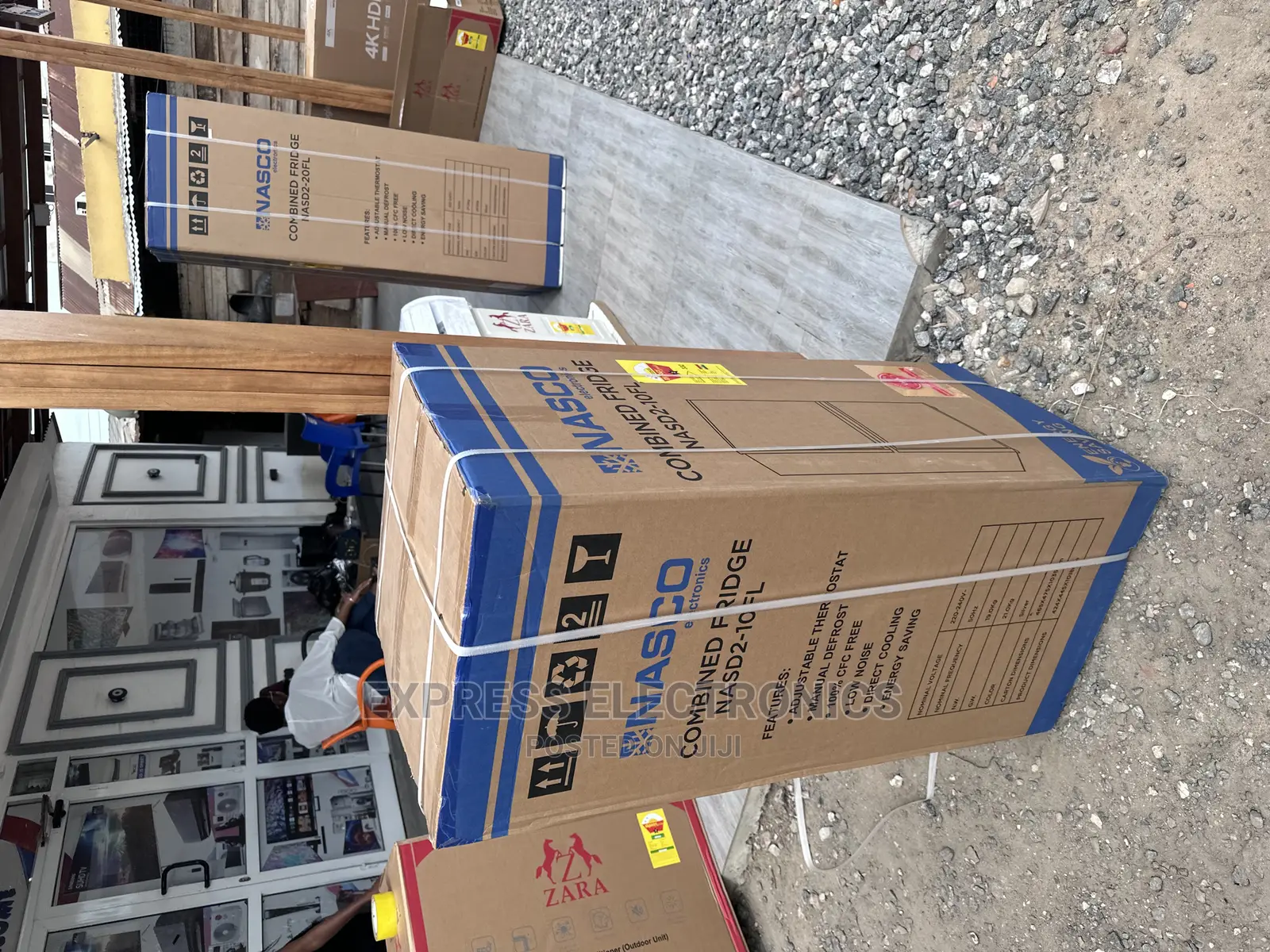 Perfect  Nasd2-10 Nasco Bottom Freezer Double Door