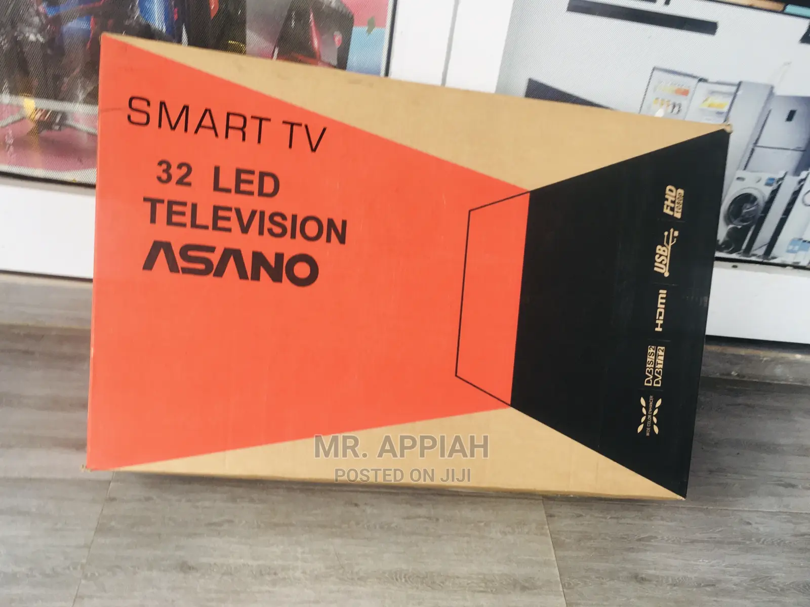 Asano 32 Inch Smart LED Tv Works Faster and Save Energy-: