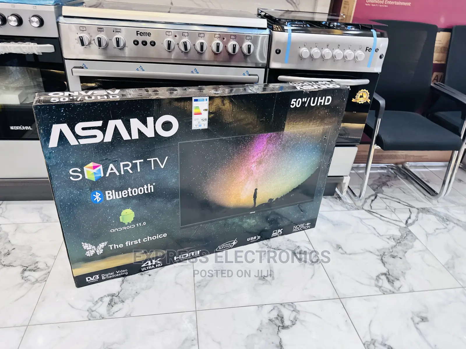 Asano 50” Ultra HD Certified Display Resolution
