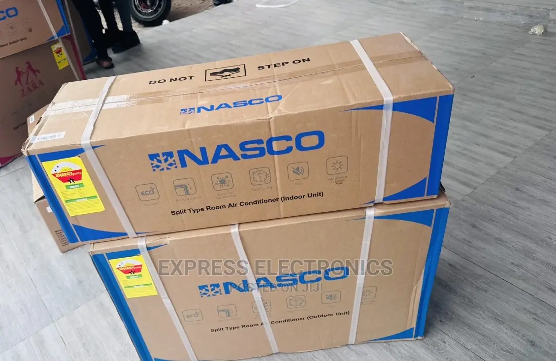Dual Compressor R410 Gas 2.0hp Nasco White AC