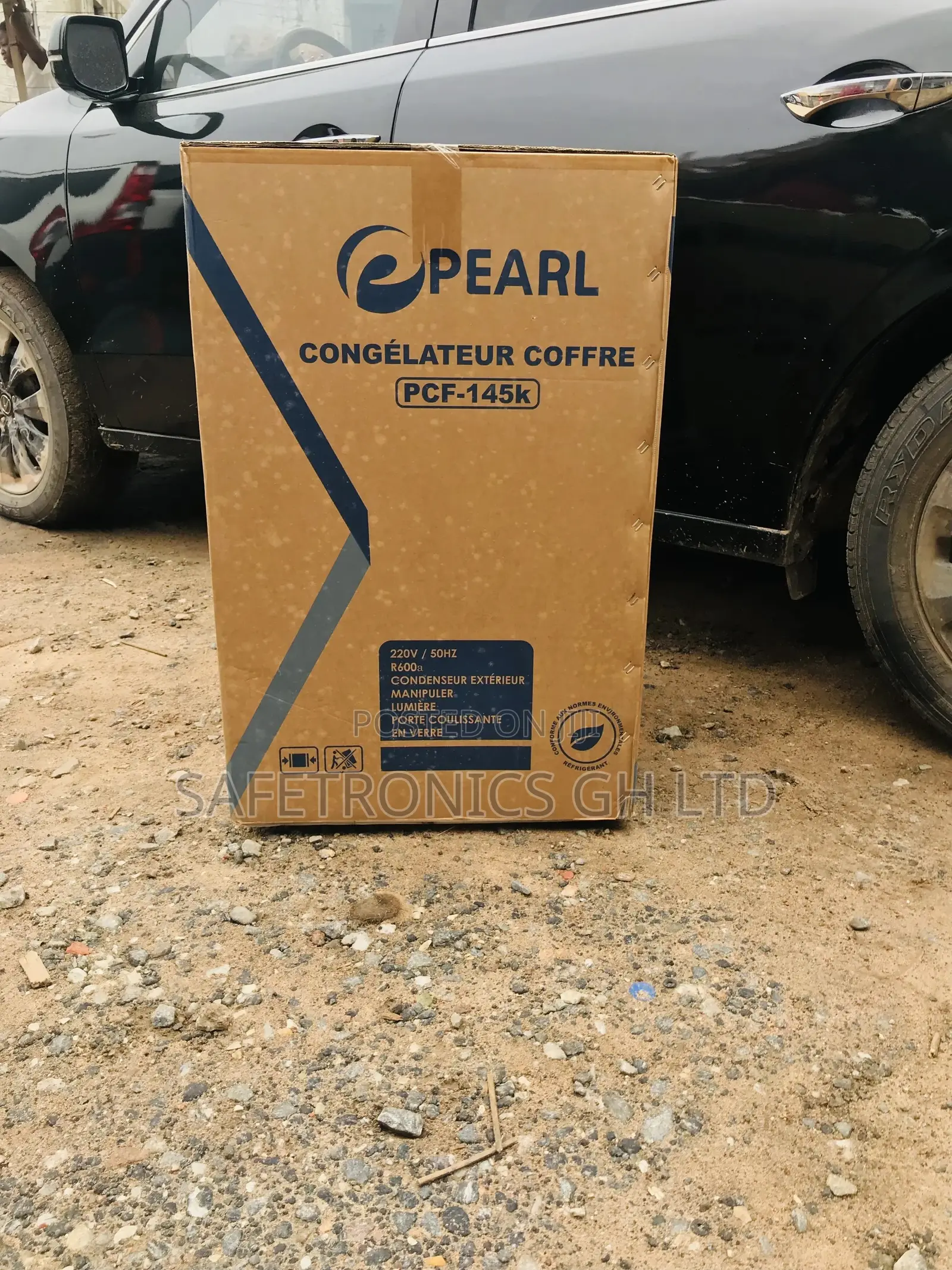 Low Noise 100l PCF- Chest Freezer Pearl