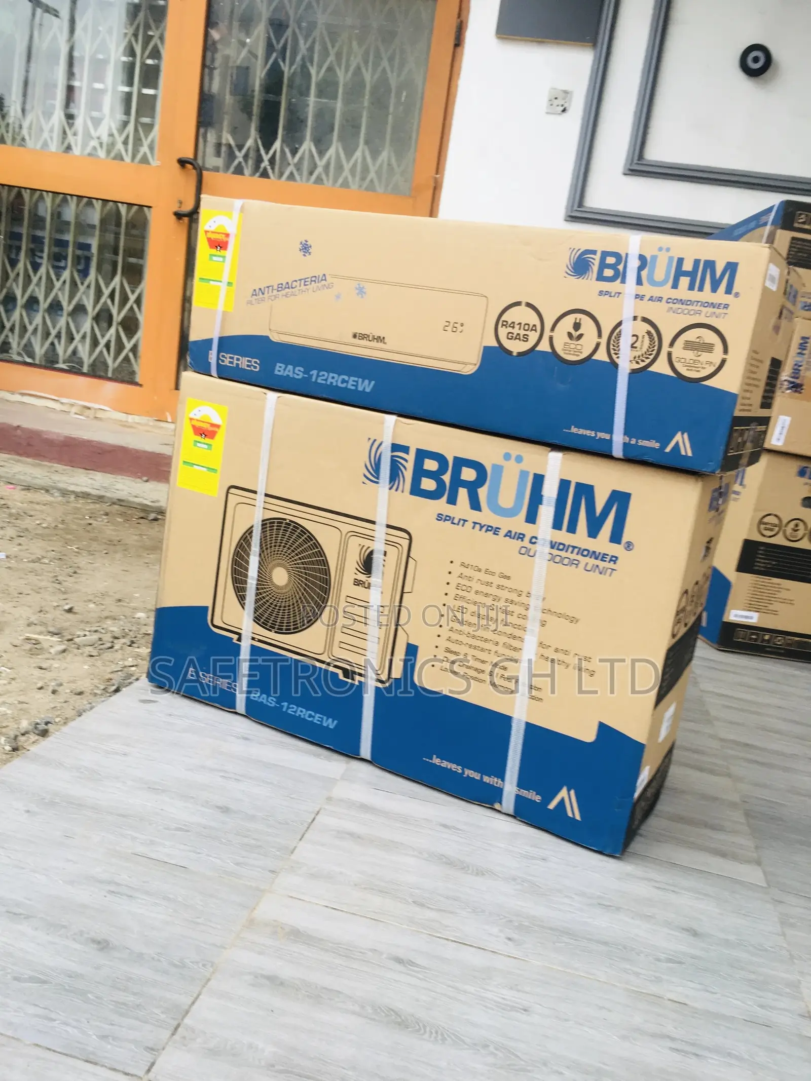 Bruhm 1.5hp Fast Cooling R410 Gas Airconditioner 