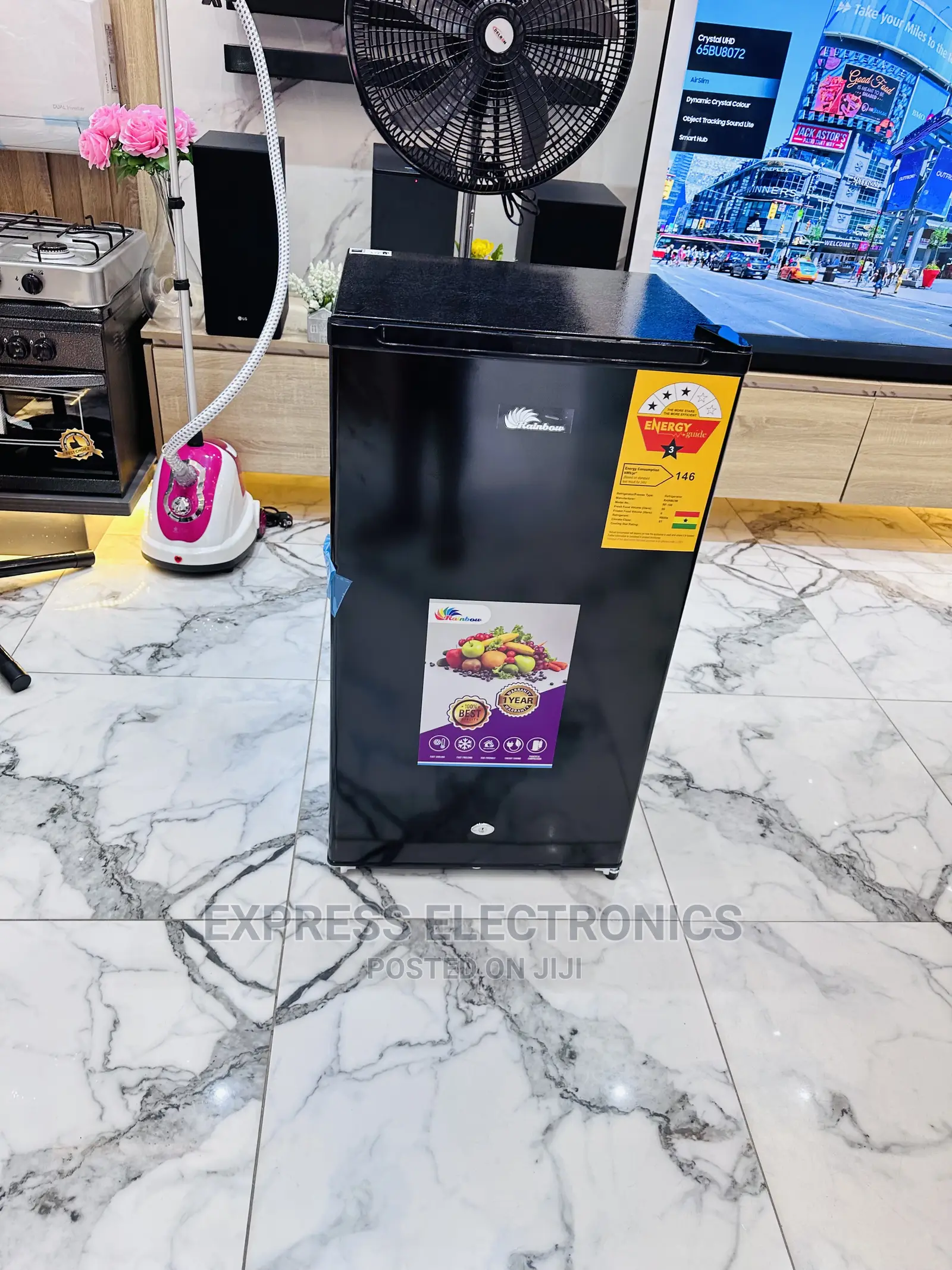 Get Discount on Rainbow Single Door Table Top Fridge