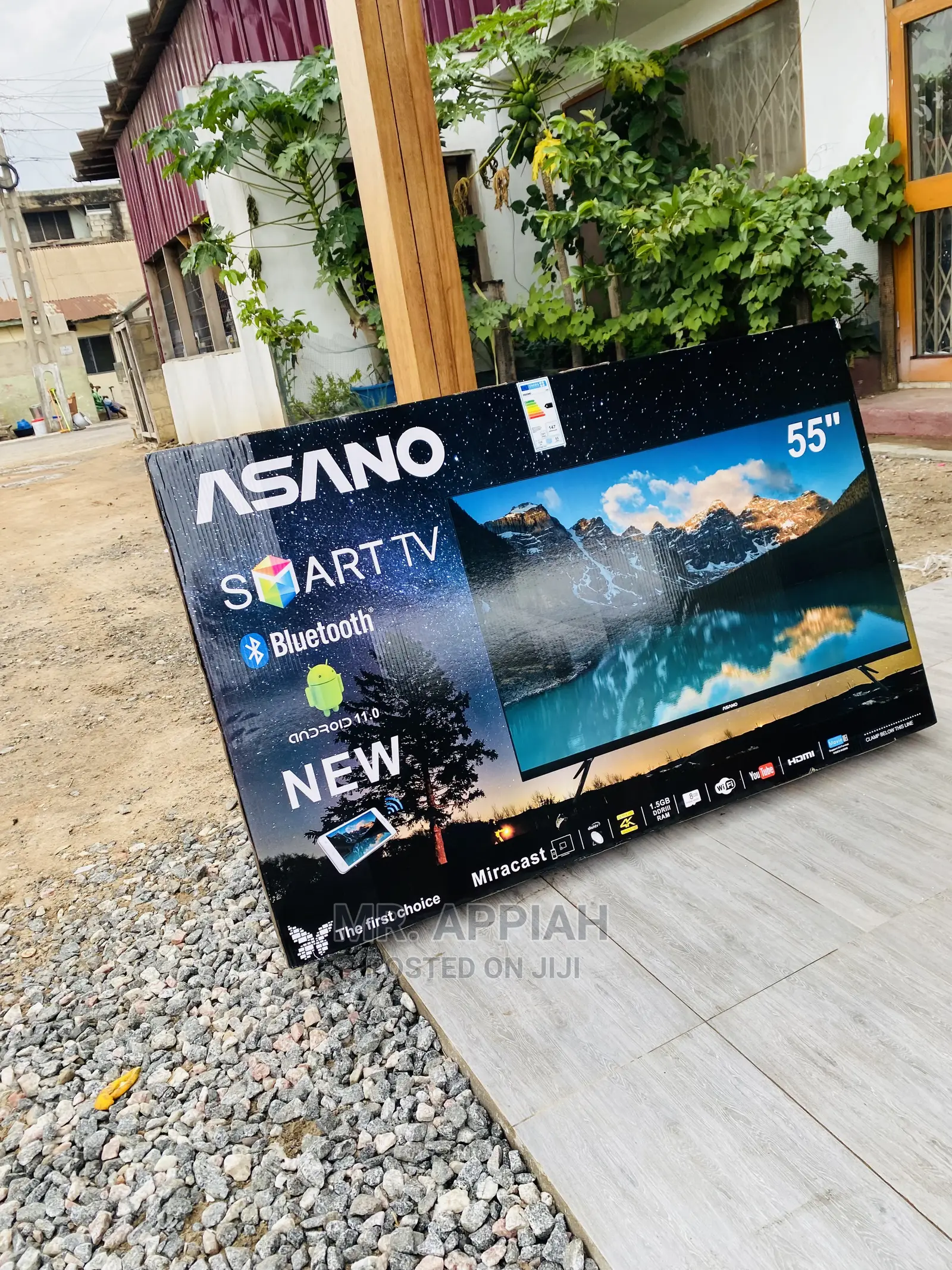 High Efficiency Asano 55” Ultra Hd Smart Led Tv,/;