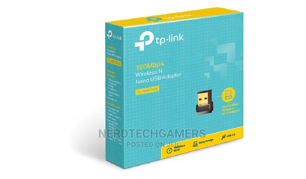 P-Link USB Wifi Adapter for PC(TL-WN725N), N150 Wireless