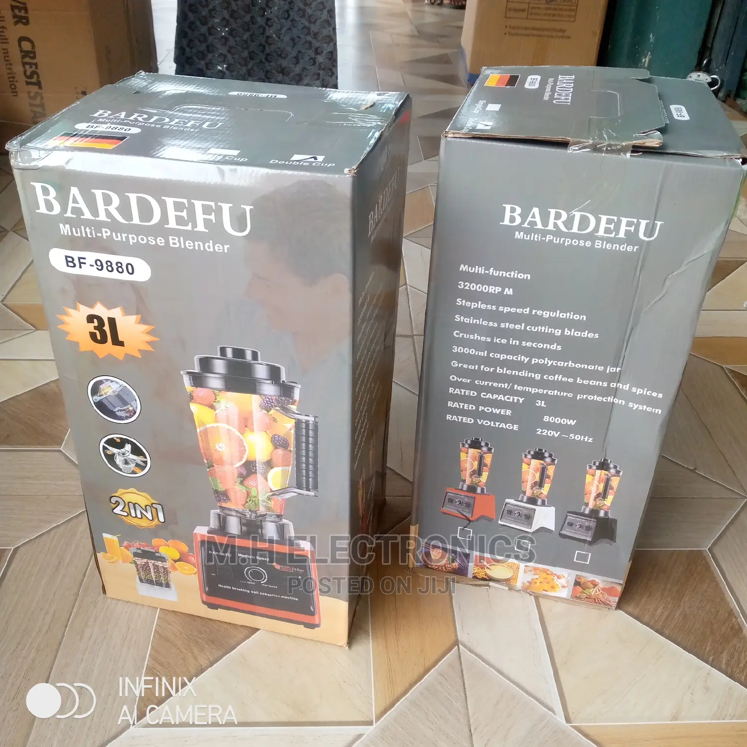 Brand New Silver Crest 4 Litres Commercial Blender 3 Litres