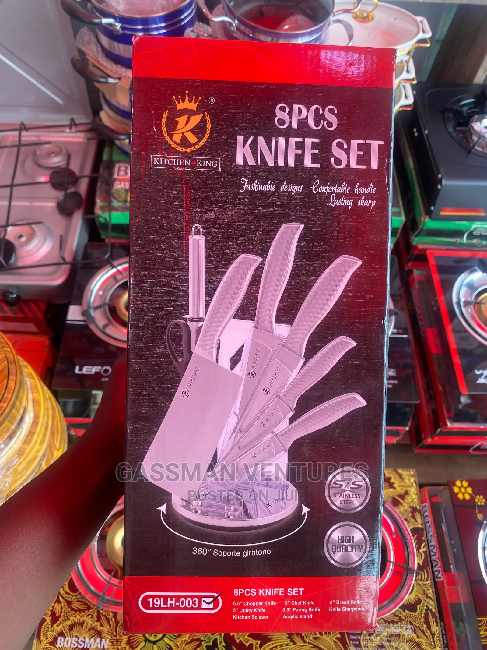 Kitchen King 8pcs Knife Set
