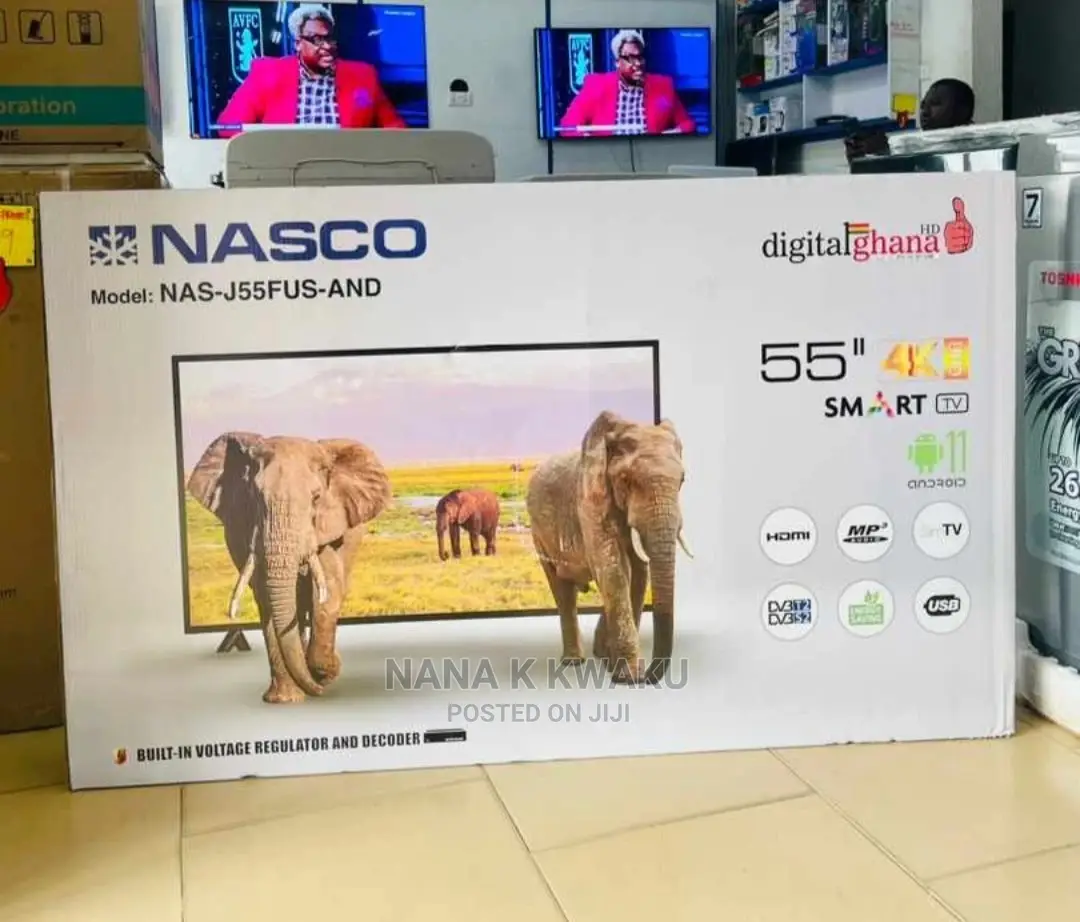Nasco 55inches Uhd Smart TV