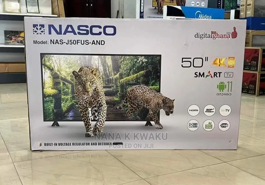 Nasco 50 Inches Uhd Smart TV