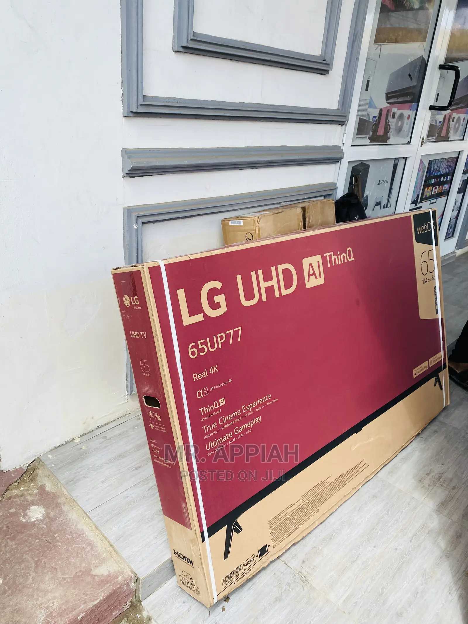 Energy and Cost Saving LG(65UP7750)65 Inch Tv + Remote 