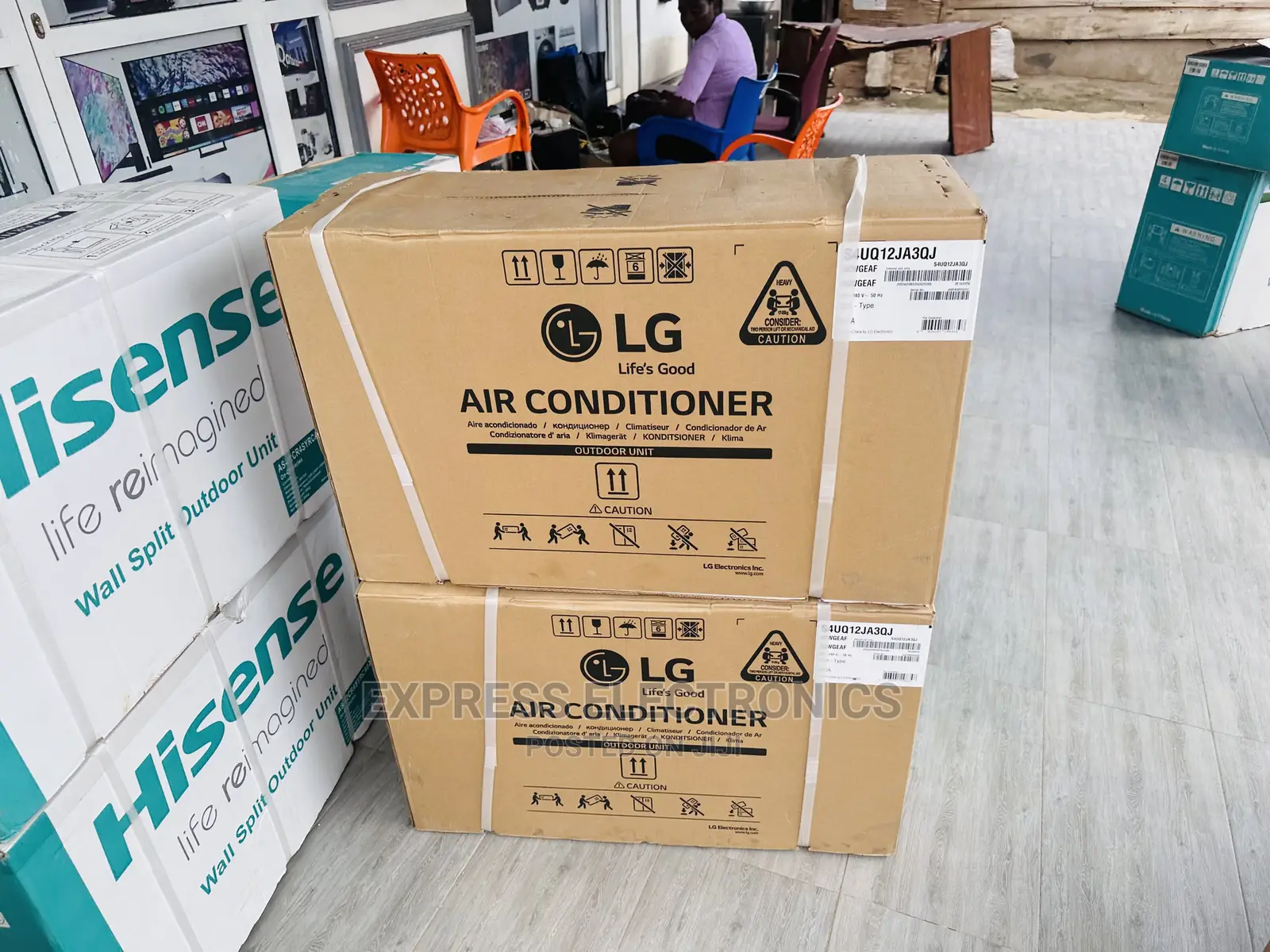 Stylish Design Dual Inverter Split White 1.5hp LG