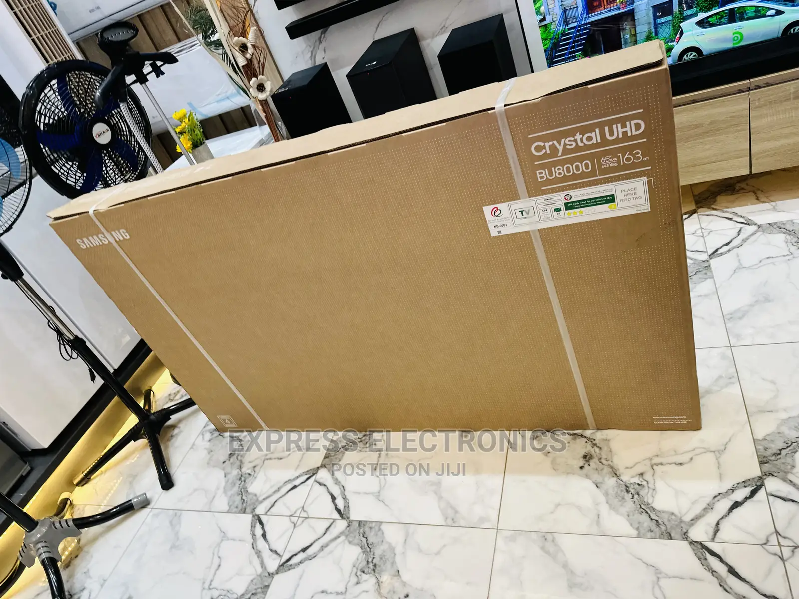 Samsung UHD Screen  65”Bu8072 Long Lasting Durability