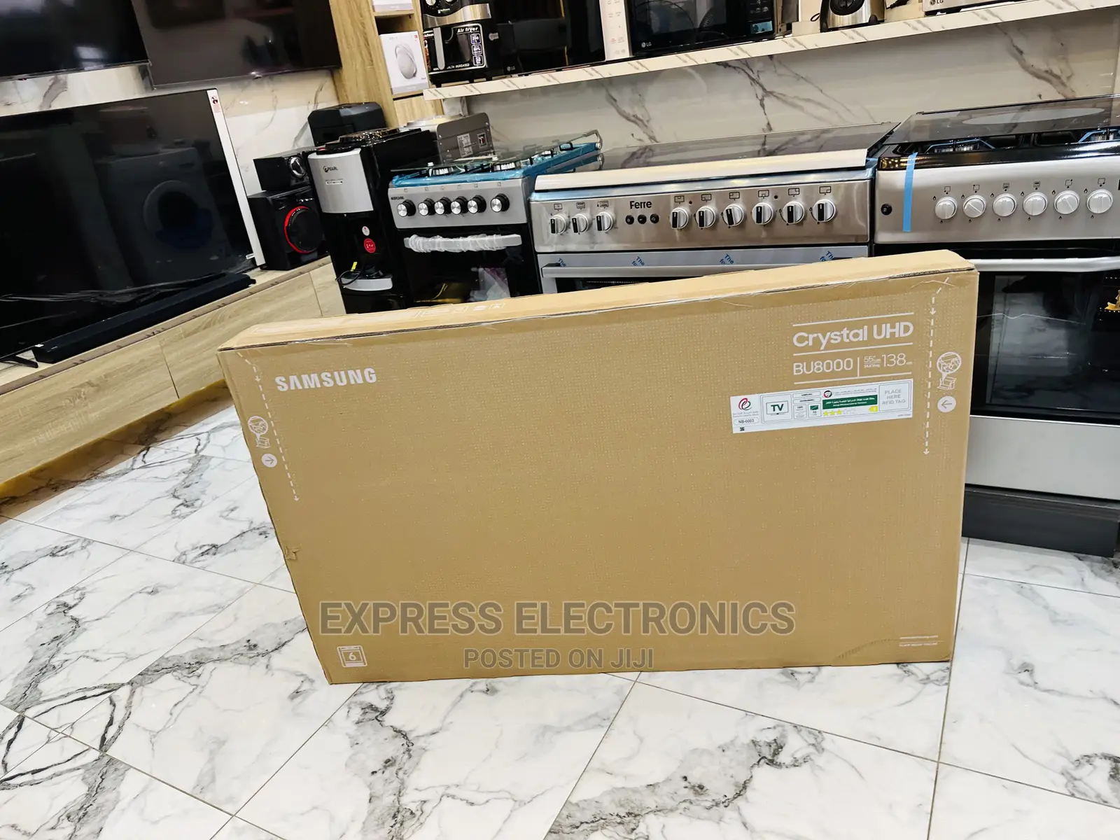 High Quality Brightness  UHD Samsung Smart 55” Bu8000